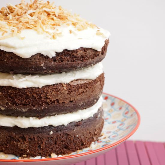 Chocolate Coconut Cake