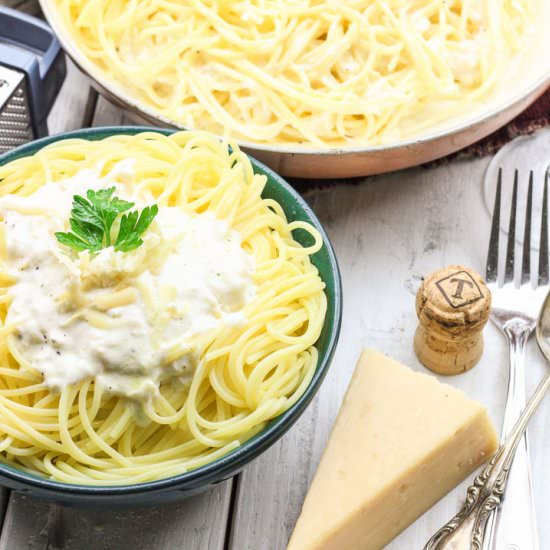 Skinny Champagne Alfredo