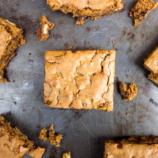 Bacon Chocolate Chip Cookie Bars