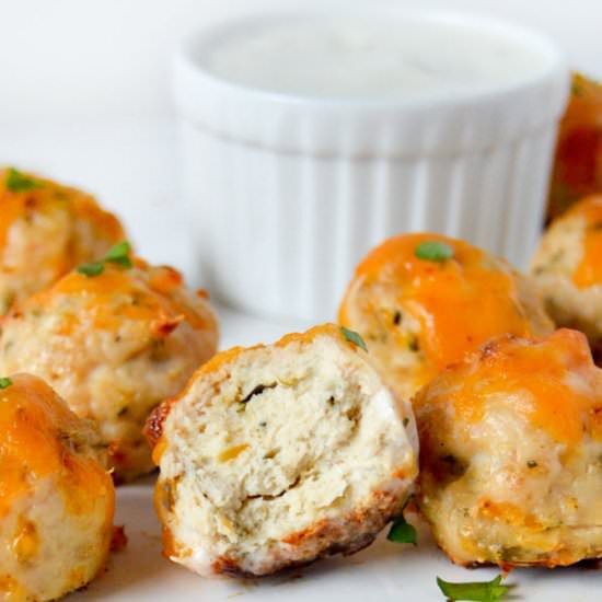 Cheddar Chicken Bites