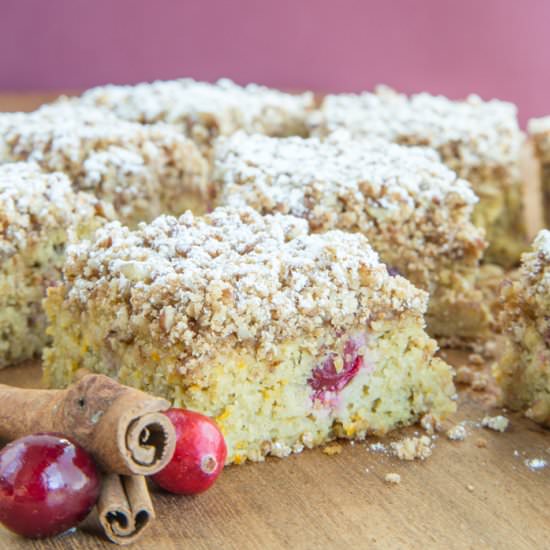 Gluten Free Cranberry Orange Cake