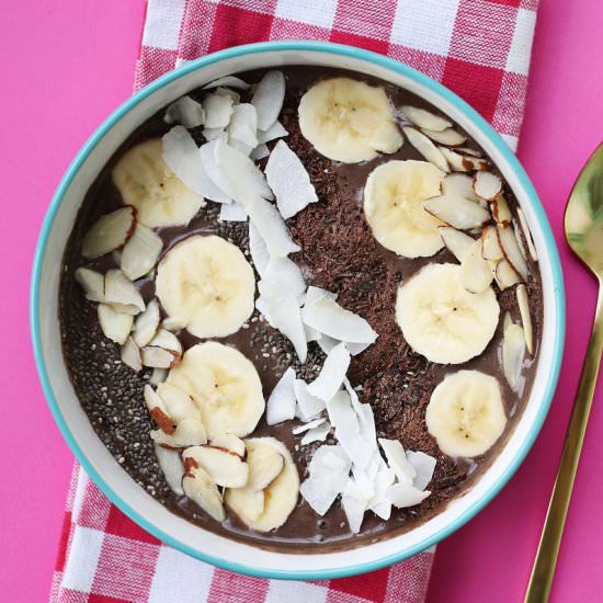 Dark Chocolate Smoothie Bowl