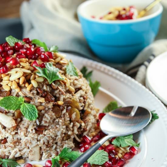 Lebanese Cinnamon Chicken and Rice
