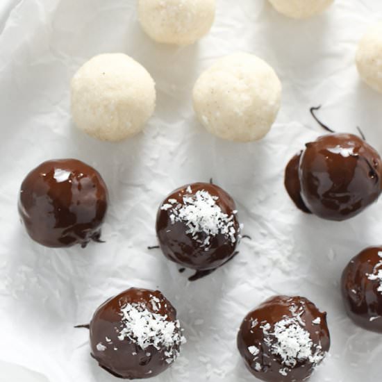 Chocolate Coconut Bliss Balls