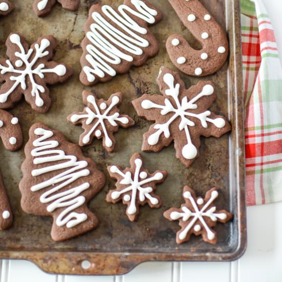 Chocolate Molasses Sugar Cookies