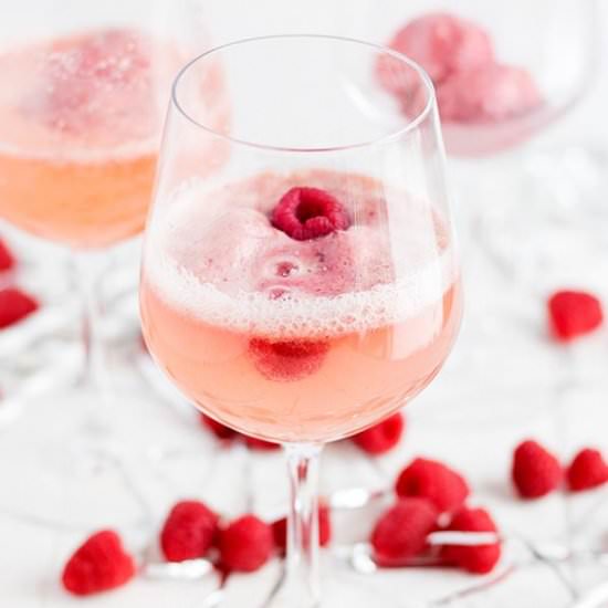 Raspberry Sorbet Champagne
