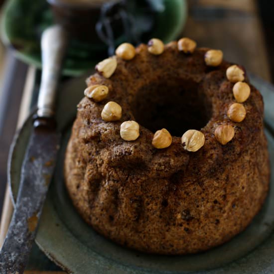 Hazelnut Bundt Cake