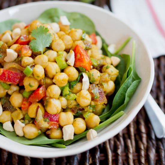 Curried Chickpea Salad