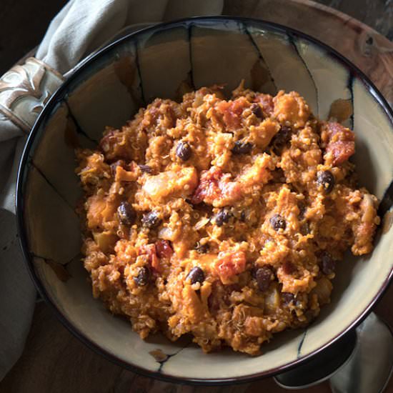 Easy Slow Cooker Sweet Potato Stew