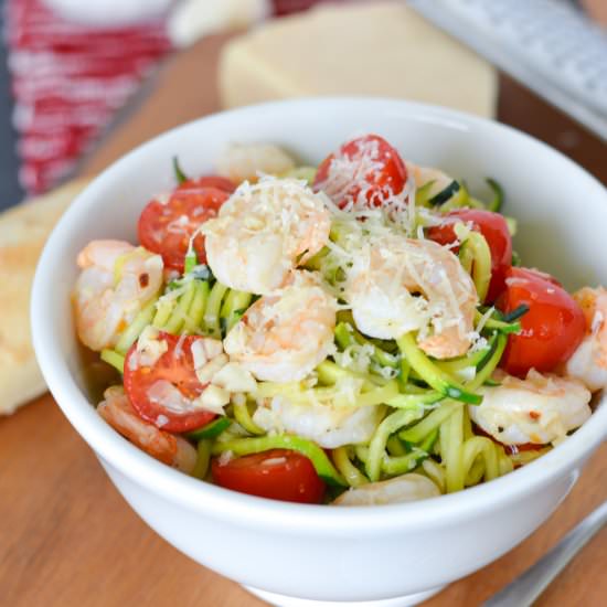 Shrimp Scampi Zoodles