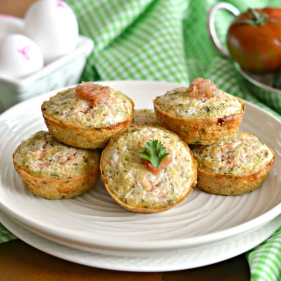 Quinoa Salsa Egg Muffins