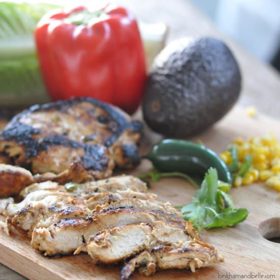Jalepeno&Cilantro Marinated Chicken