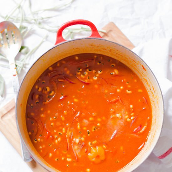 Stewed Black-Eyed Peas