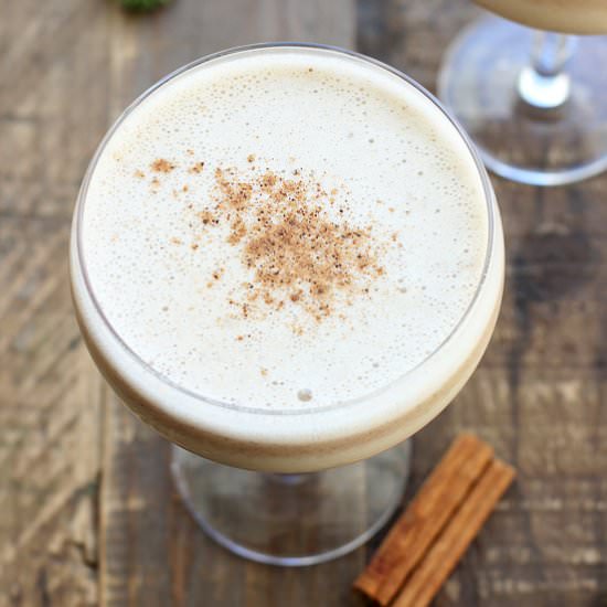 Dairy-Free Almond Bourbon Eggnog