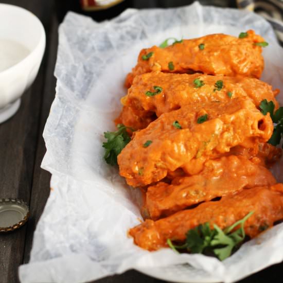 Slow Cooker Hot Wings