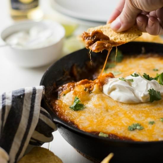 Tex Mex Enchilada Dip