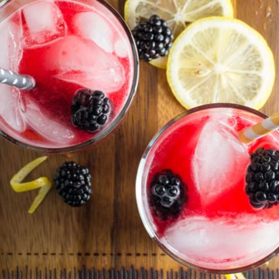 Fresh Squeezed Blackberry Lemonade