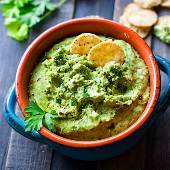 Chimichurri White Bean Hummus