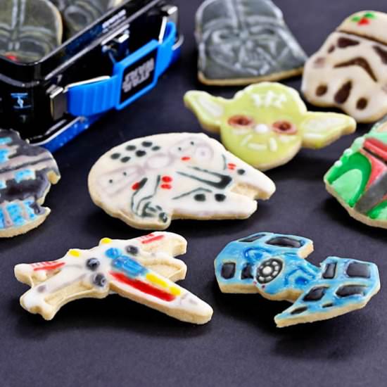 Star Wars Cardamom Butter Cookies