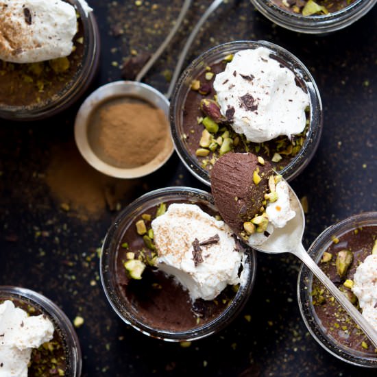 Mexican Chocolate Pots de Crème