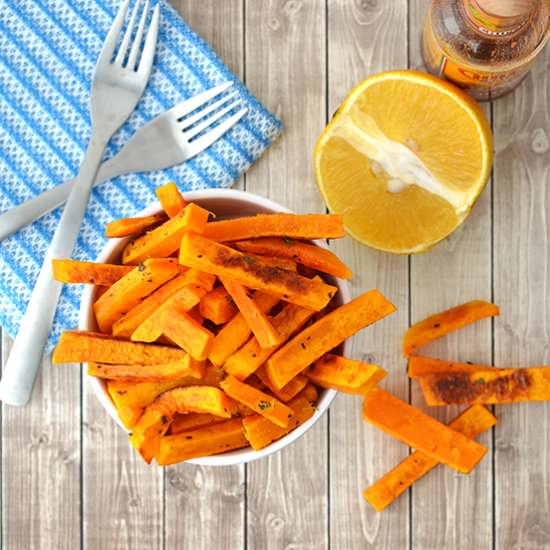 Baked Butternut Squash Fries