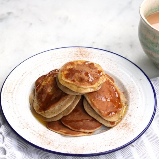 Cinnamon Banana Pancakes