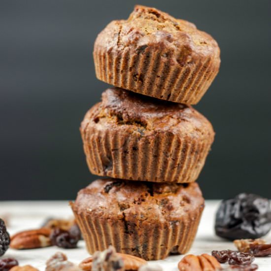 Fruit and Nut Breakfast Muffins