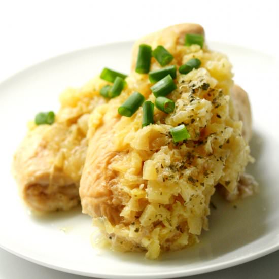 Slow Cooker Pineapple Chicken