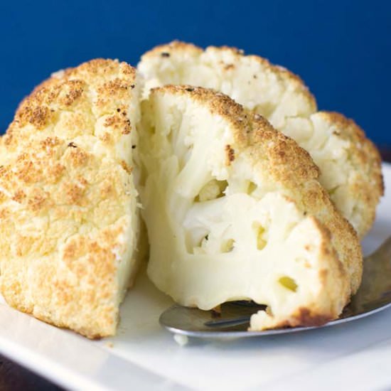 Whole Roasted Cauliflower