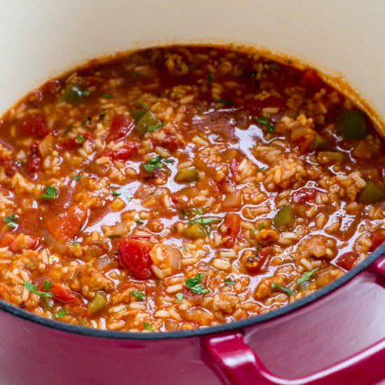 Stuffed Pepper Soup