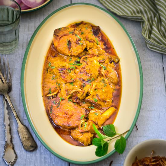 Potato Mutton Curry