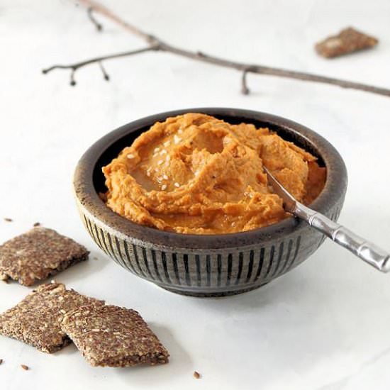 Sweet Potato Persimmon Hummus