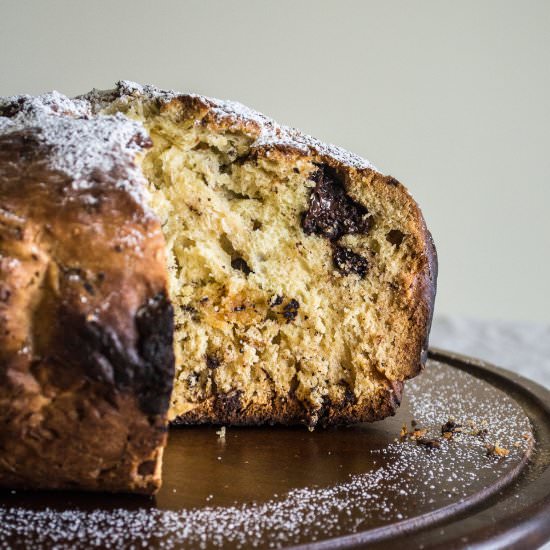 Marzipan Panettone