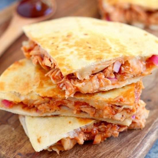 BBQ Chicken Quesadilla