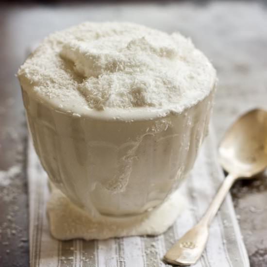 Coconut Cream Pie Protein Shake
