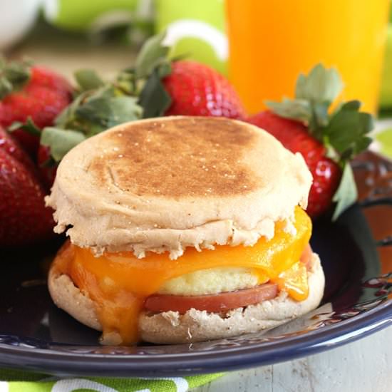 Freezer Breakfast Sandwiches