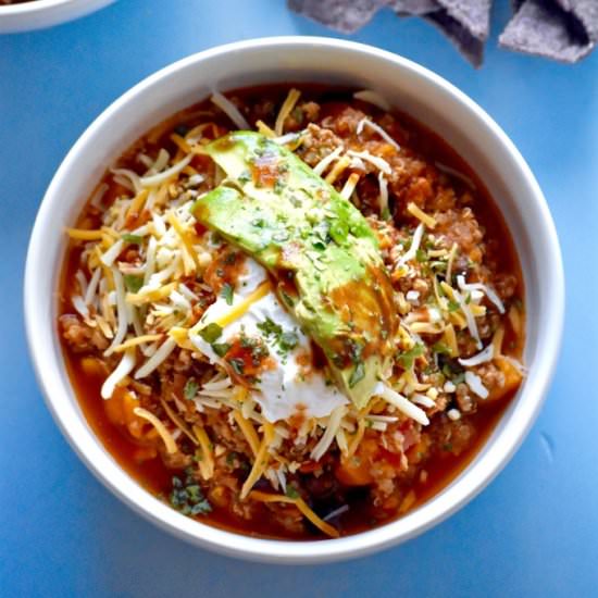 Hearty Turkey Chili