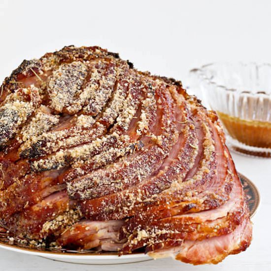 Marmalade Almond Crust Ham