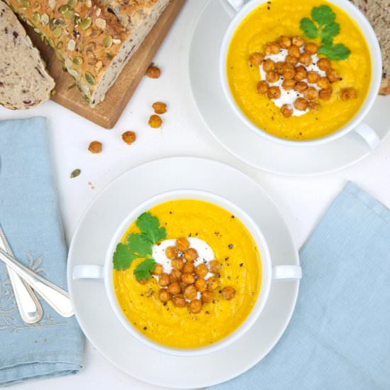 Spicy Carrot & Parsnip Soup