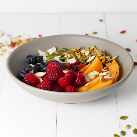 Healthy Granola Breakfast Bowl