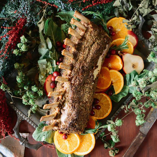 French Style Herb Crusted Pork