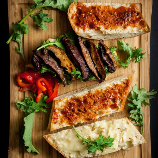 Portobello Mushroom Sandwiches