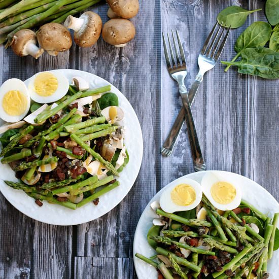Asparagus and Bacon Salad