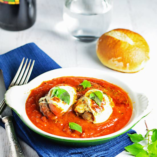 Pork Tenderloin with Marinara