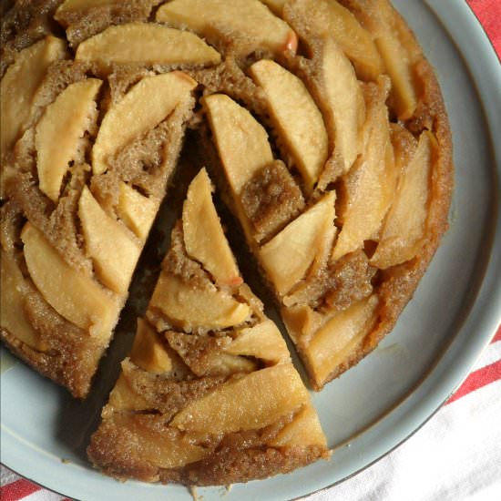 Apple Cinnamon Upside-Down Cake