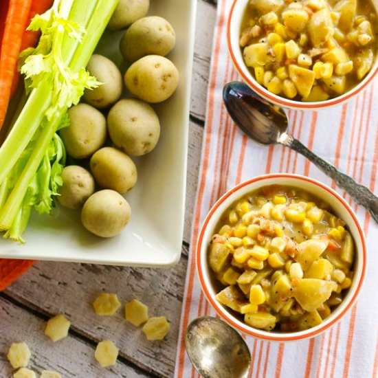 Harvest Potato Corn Chowder