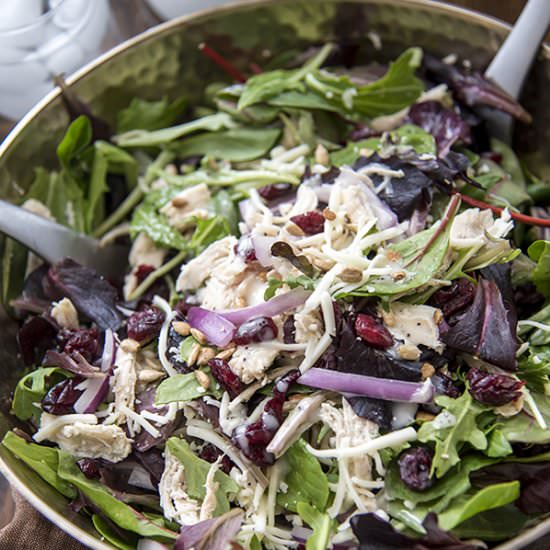 Chicken Cranberry Sunflower Salad