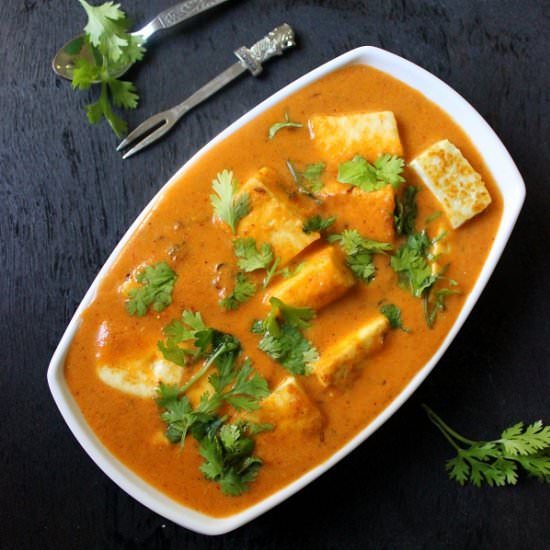 Badami Methi Paneer Masala