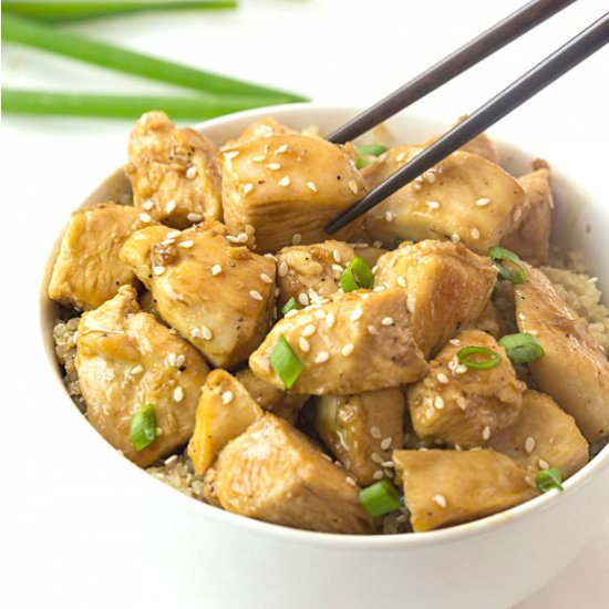 Healthy Sesame Chicken