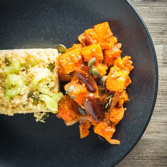 Sweet Potato Tagine With Dates
